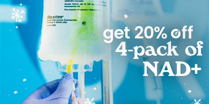 Get 20% off a 4-Pack of NAD+ image